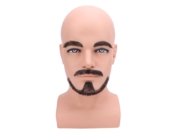 2026 cabeza de Maniquí Masculina Con Barba para Afeitado Y Exhibición