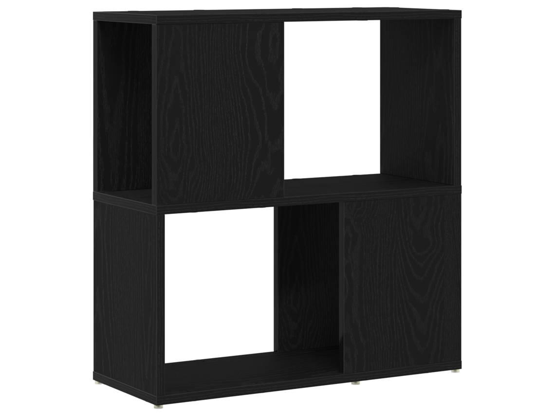 Conjunto 1 Armário De Parede Vidaxl Preto Derivados De Madeira (60 X 24 X 63 Cm)