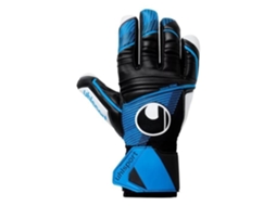 Luvas de Goleiro de Futebol UHLSPORT Soft Hn Comp Pretas Adulto Respiráveis