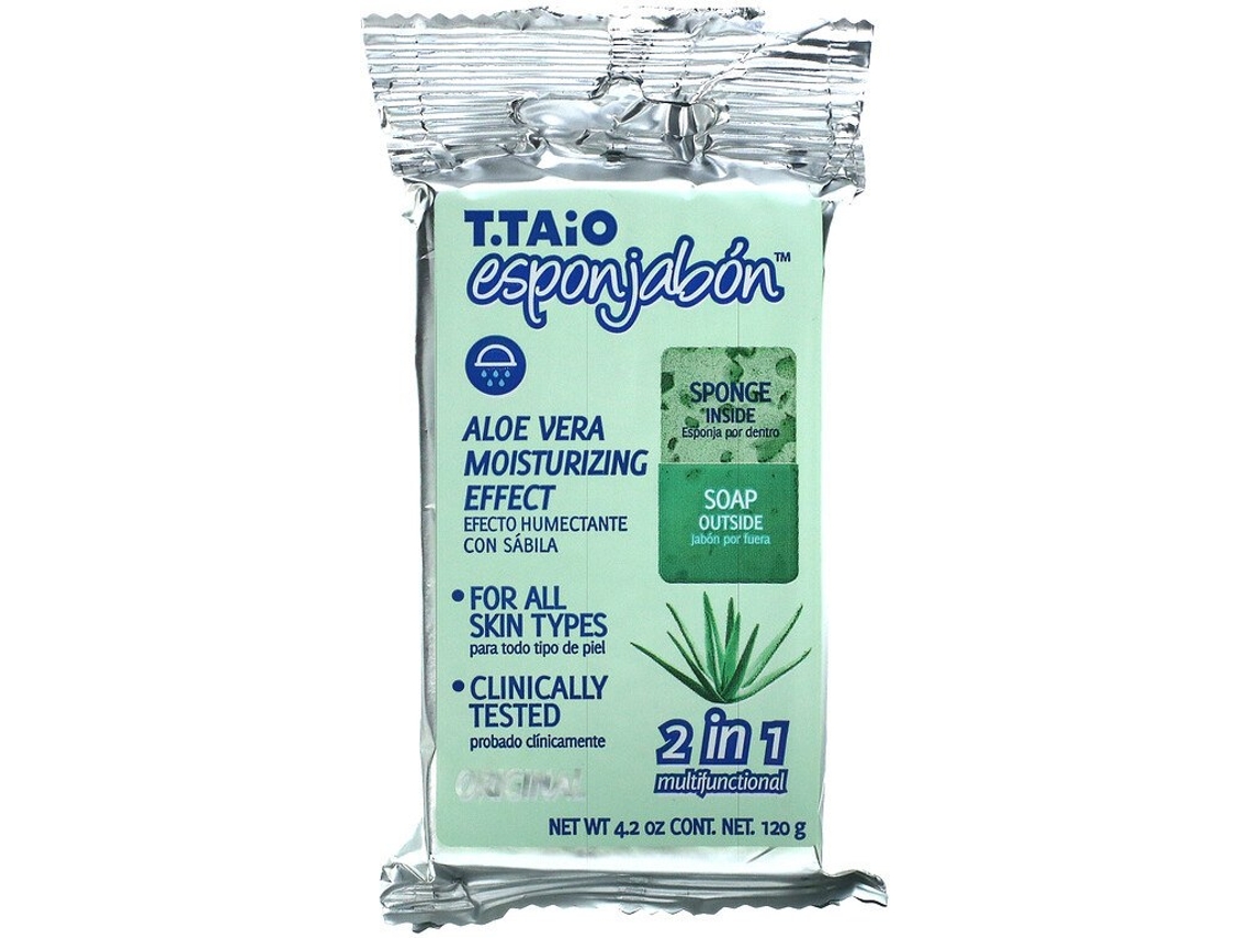 Suplemento Alimentar ESPONJABON Soap Sponge 2 In 1 1 U (Aloe Vera)