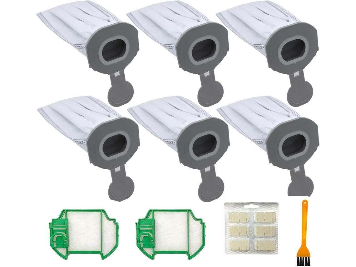 Sacos para aspirador de pó Vorwerk Kobold Vk7  Vorwerk Kobold Fp7 Zeuxo