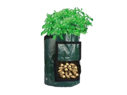 Saco de Plantio Pe Ambiental Respirável 3 Galões 25x22cm para Jardim Vegetais