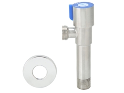 Válvula Controle Água Aço Inox 304 Cozinha Banheiro G1/2