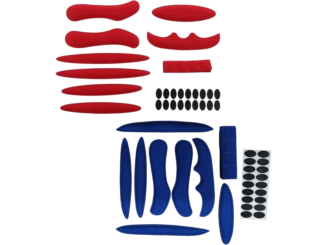 Kit De Acolchoamento Interno Para Capacete De Motocicleta Com Almofadas Anticolisão.