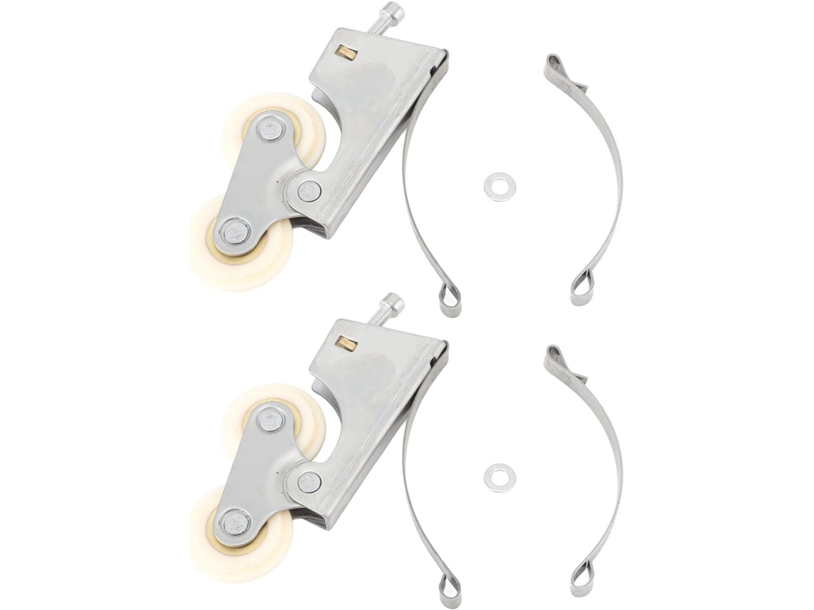Rodízios Para Portas De Correr Guarda Roupa, Em Aço Inoxidável, Silenciosos, Com Rolamento Suave, Duráveis E Resistentes