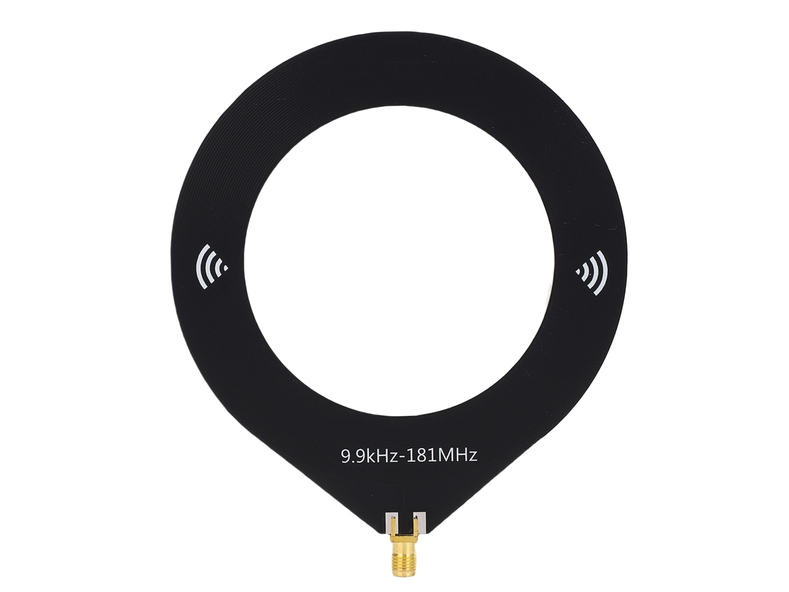 Antena de Loop EOOCOO (cobre 9.9khz 181mhz, Interface Sma Portátil)