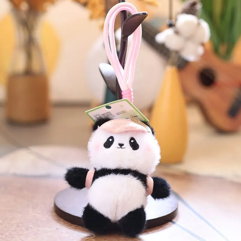 Chaveiro/pingente de Bolsa Panda Macio e Fofinho de 13 Cm MDUG (estilo 3)