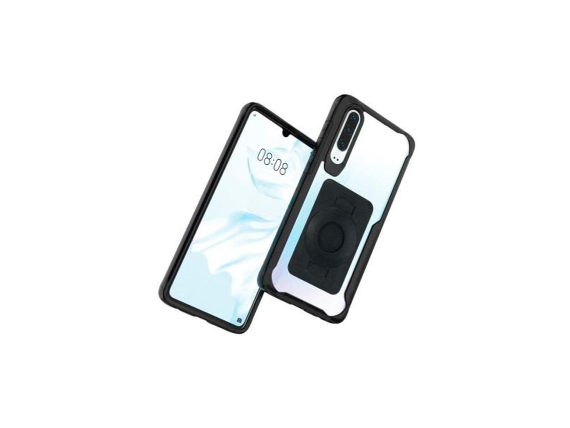 Capa Fitclic Neo Lite Bike Huawei P30 Transparente Preto