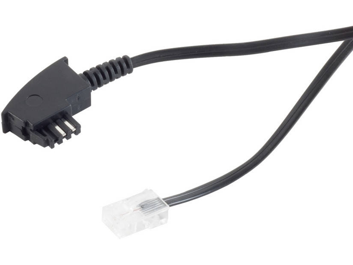 Cabo Telefónico S-IMPULS 70002-3 (3m  - Preto)