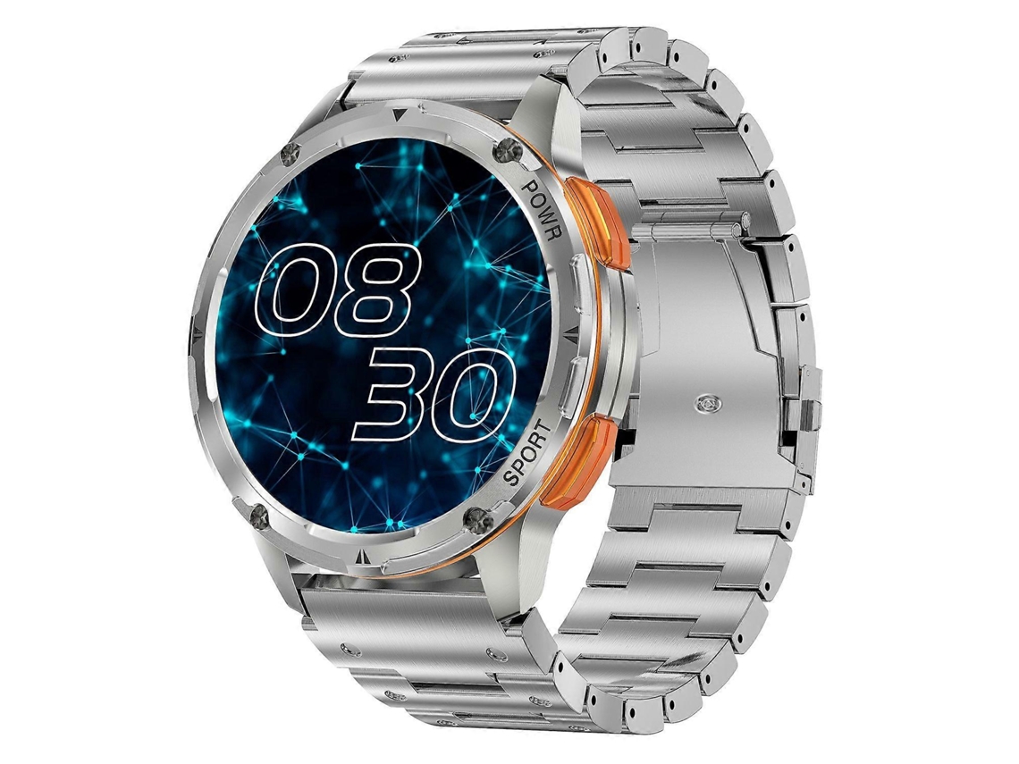 Smartwatch AK59 com tela AMOLED de 1,43 polegadas e monitor de frequência cardíaca e oxigênio no sangue. Ly Ebike