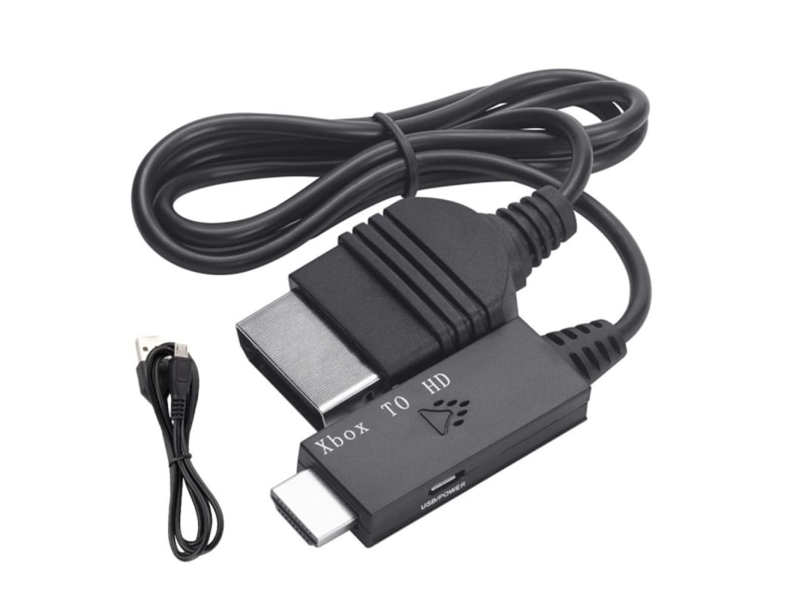Cabo Adaptador Conversor De Vídeo E Áudio Xbox Para Hdmi Aquaforge