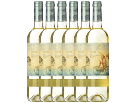 Vinho FAMILY OWNED Family Owned Bicicletas Y Peces Sauvignon Branca Rueda (0.75 L - 6 unidades)