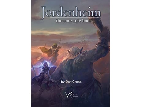 Livro Jordenheim RPG Core Rule Book de Dan Cross (Inglês)