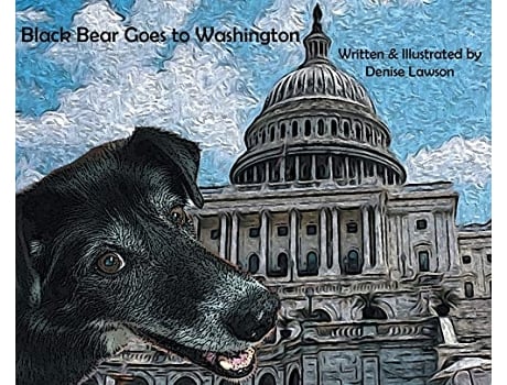 Livro Black Bear Goes to Washington 1 de Denise A Lawson (Inglês)