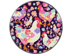 Ímãs De Geladeira Em Formato Coração Com Galinha E Flor, Ímãs De Geladeira Personalizados, Ímãs De Geladeira Requintados
