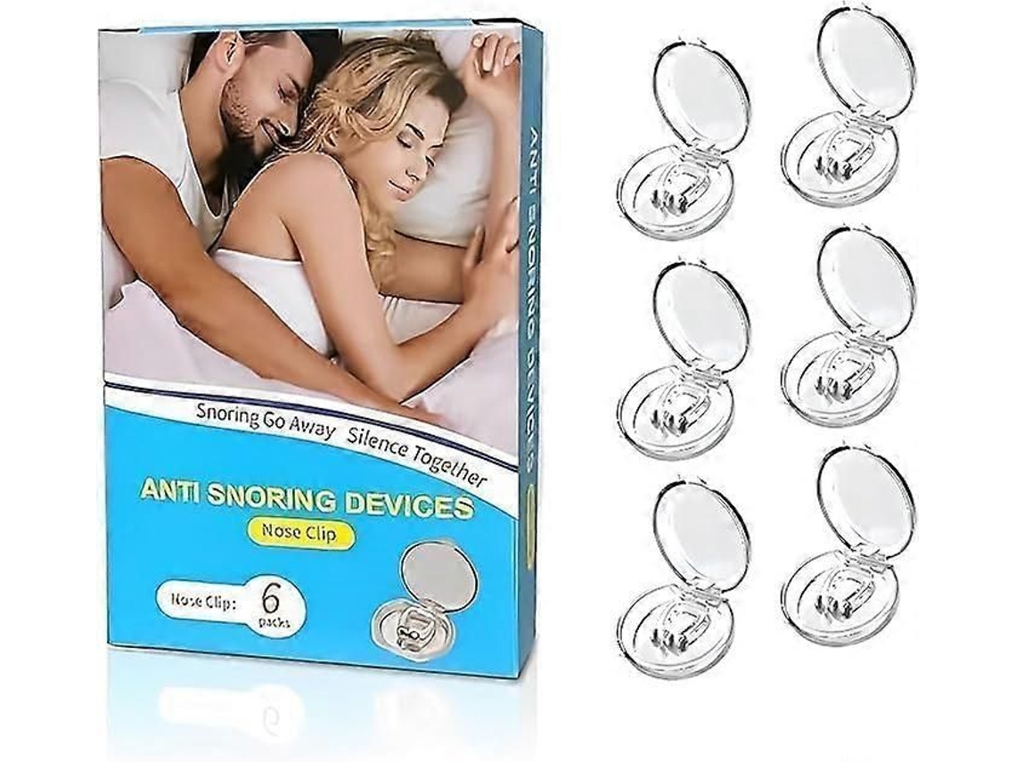 Conjunto De 6 Dispositivos Antirronco - Magnético Silicone