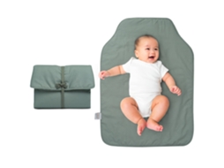 Bolsa De Muda De Bebé Impermeável Para Exterior, Dobrável E Arrumável, Pvc, Tamanho 50x70cm Verde Yuysan