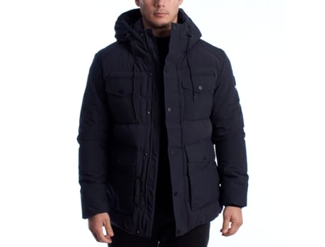 Parka De Homem Us Polo Assn Acolchoada Azul (58)