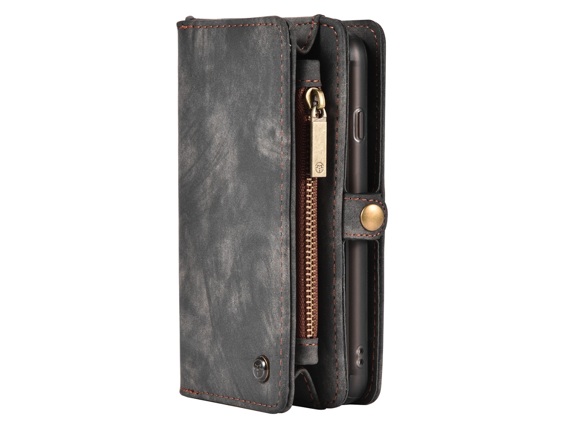 Capa de Couro para iPhone 7/8 com Estojo multifuncional EOOCOO