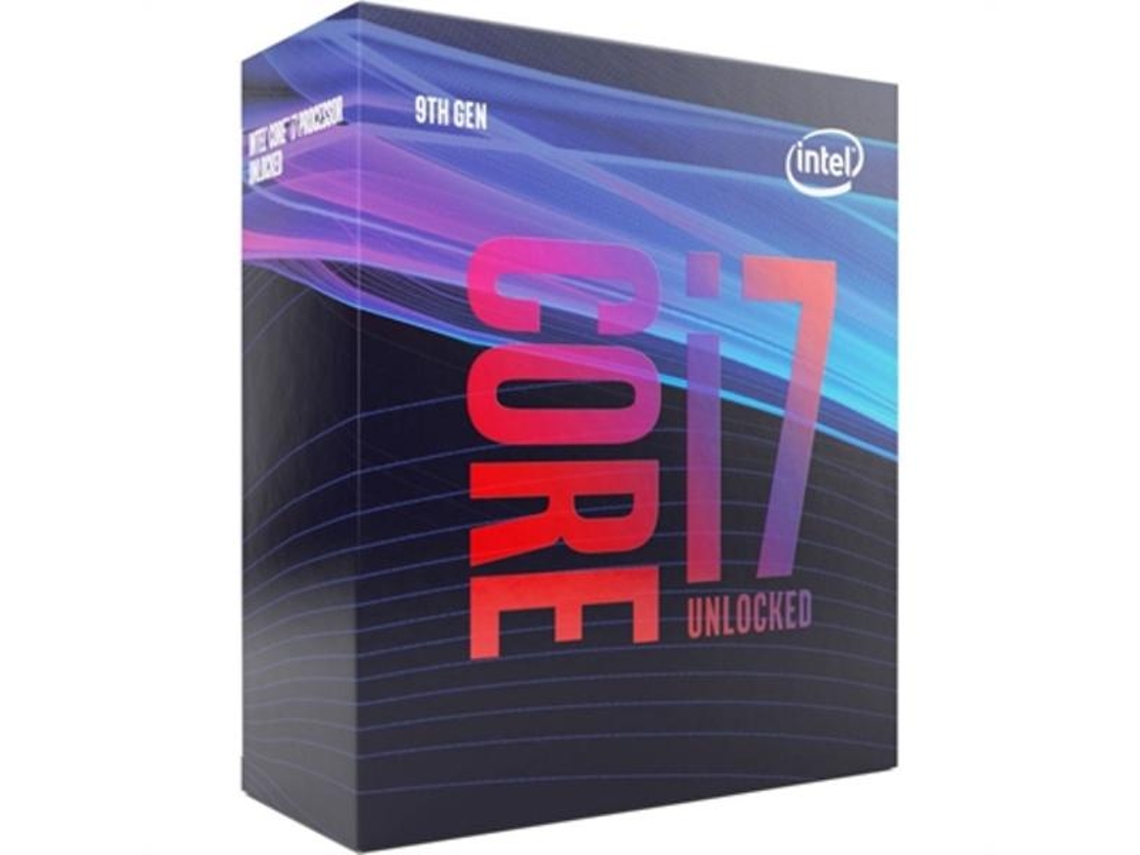 Processador INTEL Core i7-9700K (Socket LGA 1151 (Socket H4) - Octa-Core - 3.6 GHz)