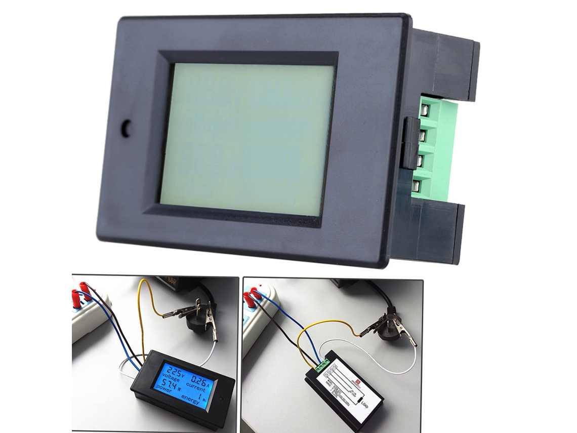 Medidor Digital Lcd Multifuncional 80 260v S/MARCA