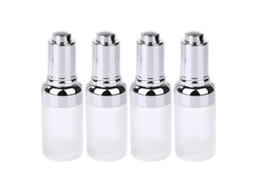 4Pcs Garrafa de Vidro Essencial ALLINLESS