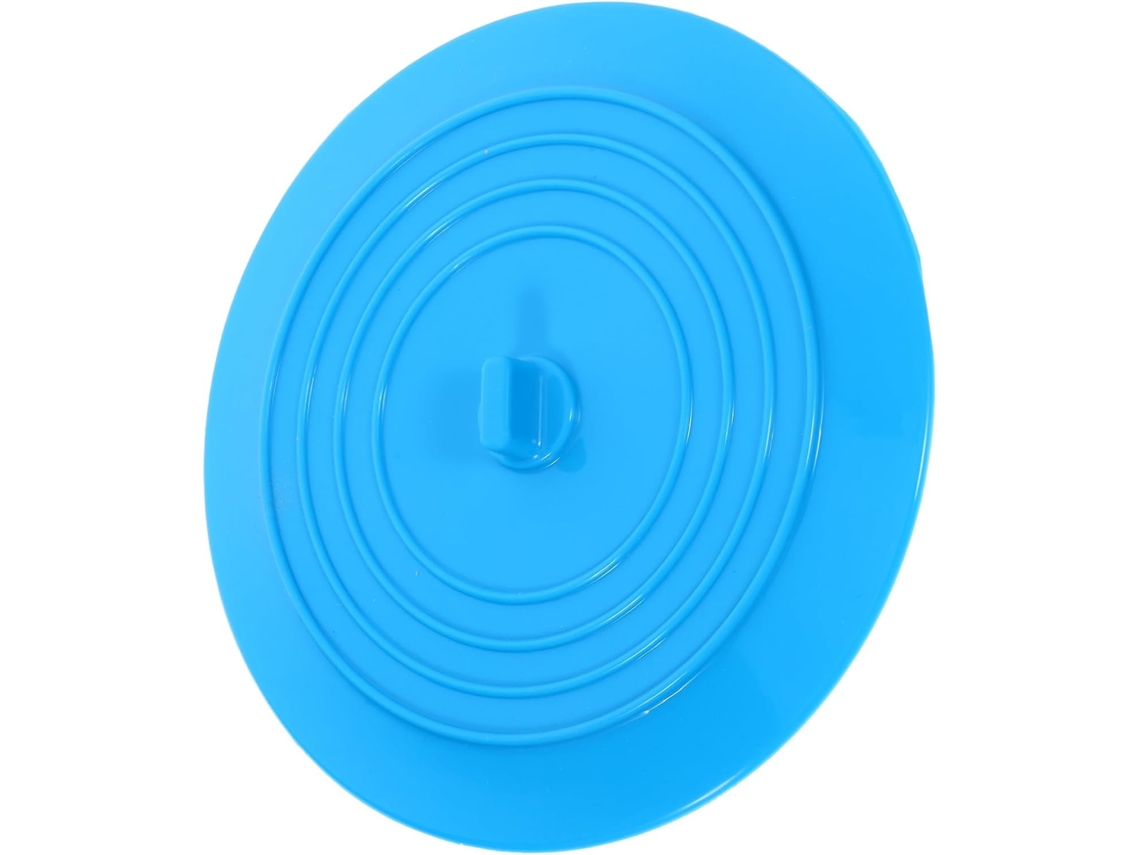 Tampa De Ralo Redonda Silicone Para Banheira, Com Retenção Água E