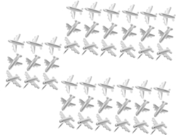 Conjunto De 5 Tachinhas Em Formato Avião, Para Parede, Quadro