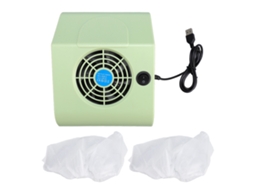 Recolector De Polvo Para Uñas 40w Con Succión Fuerte, Powered Usb Y 2 Bolsas De Recolección