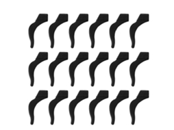 20 Pares de Gafas Silicone Agarre para os Ouvidos Anteojos Pontas da Patilla a Oreja Ganchos Orejas GOKOCO