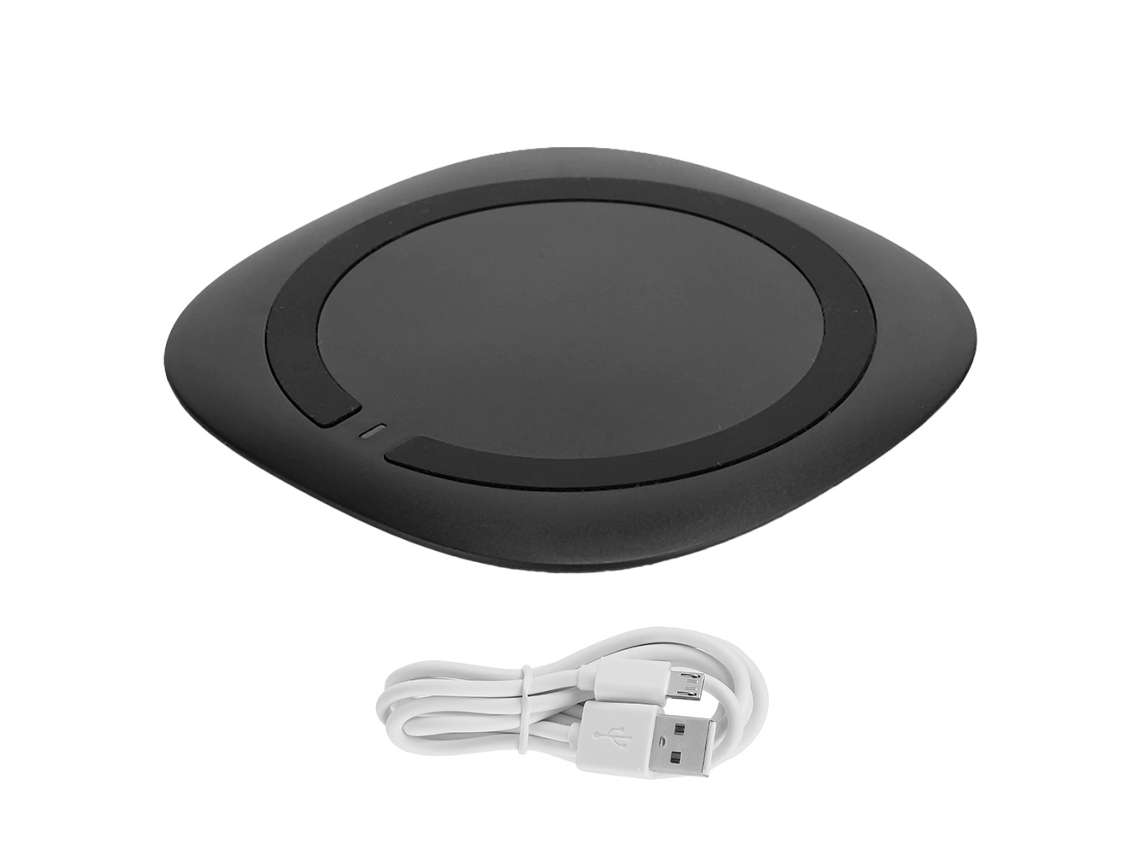 Carregador Sem Fio EOOCOO (carregamento Rápido Sem Fio de 10w, Compatível com Telefones Apple e Android)