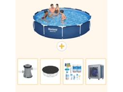 Bestway Piscina Bestway Steel Pro Redonda - 366x76 Cm - 5-peças S264