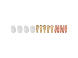 Kit 14pcs Ponta Contato Difusor Suporte Para Tocha Mig Binzel 24kd 1.2mm