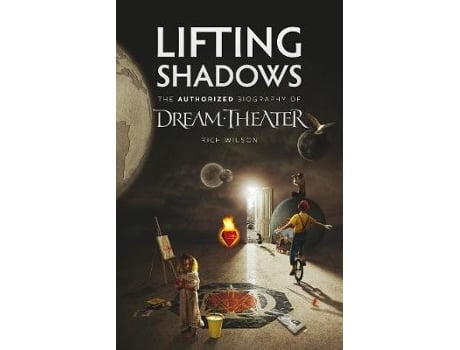 Livro lifting shadows the authorized biography of dream theater de rich wilson (inglês)