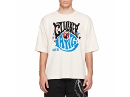 Rockinstone Rocky Movie Clubber Lang Solid Natural Adult T-shirt Size:m