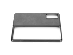Mali capa de Couro para Xiaomi Mix Fold com Padrão Decorativo e Tela Dobrável Preta