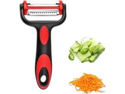 Descascador Julienne 3 Em 1, Descascador De Legumes Para Espaguete, Descascador De Legumes Com Cabo Antiderrapante, Ideal Para Descascar