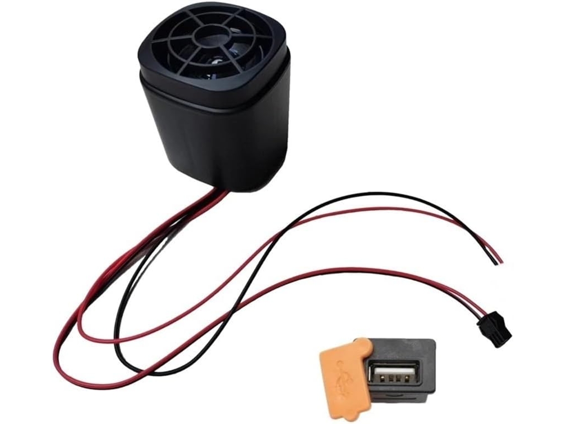 Guidon Musique Haut-parleur Audio Mains Livre Para Moto, Com Micro Tf Aux Fm, Rádio Chargeur, Peças