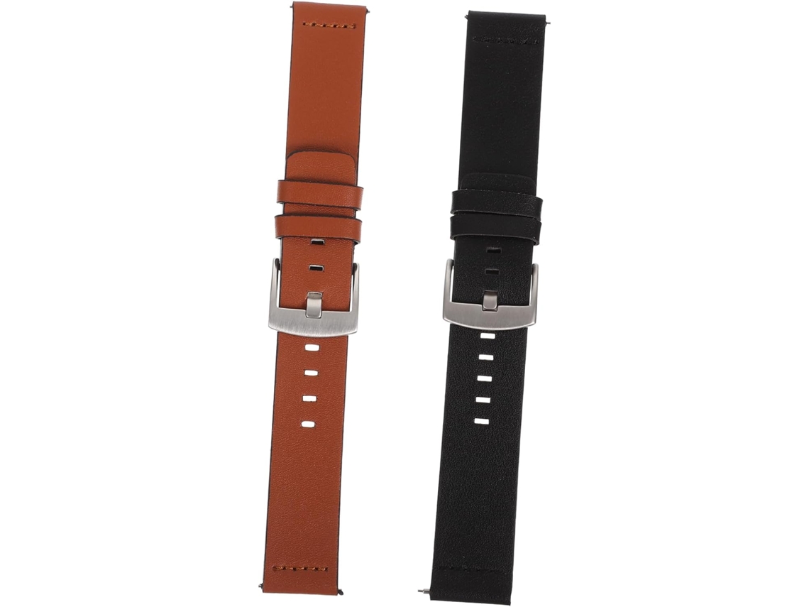 Conjunto de 2 pulseiras de couro natural GOKOCO, resistentes e elegantes para ocasiões especiais