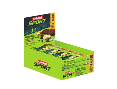 Barras Energéticas Andros Desporto (16x40g)