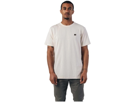 T-Shirt de Homem TRENDSPLANT Corta Organic Essential Bege (M)