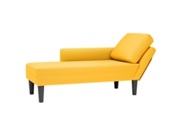 Chaise Lounge, Chaise Lounges Vidaxl Amarelo Tecido