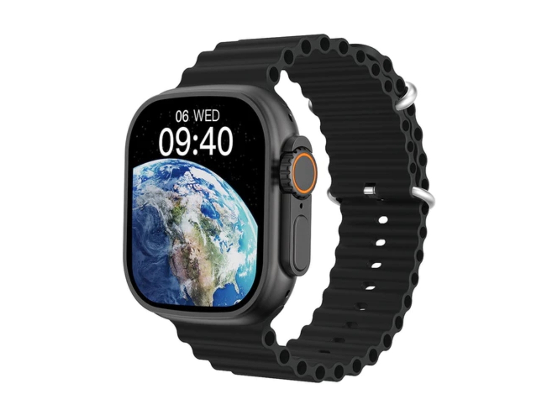 Smartwatch KLACK Watch S 8 Monitoramento Do Sono Completo Universal Preto