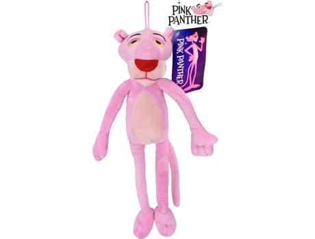Peluche Pantera Cor De Rosa 40cm Pts Srl