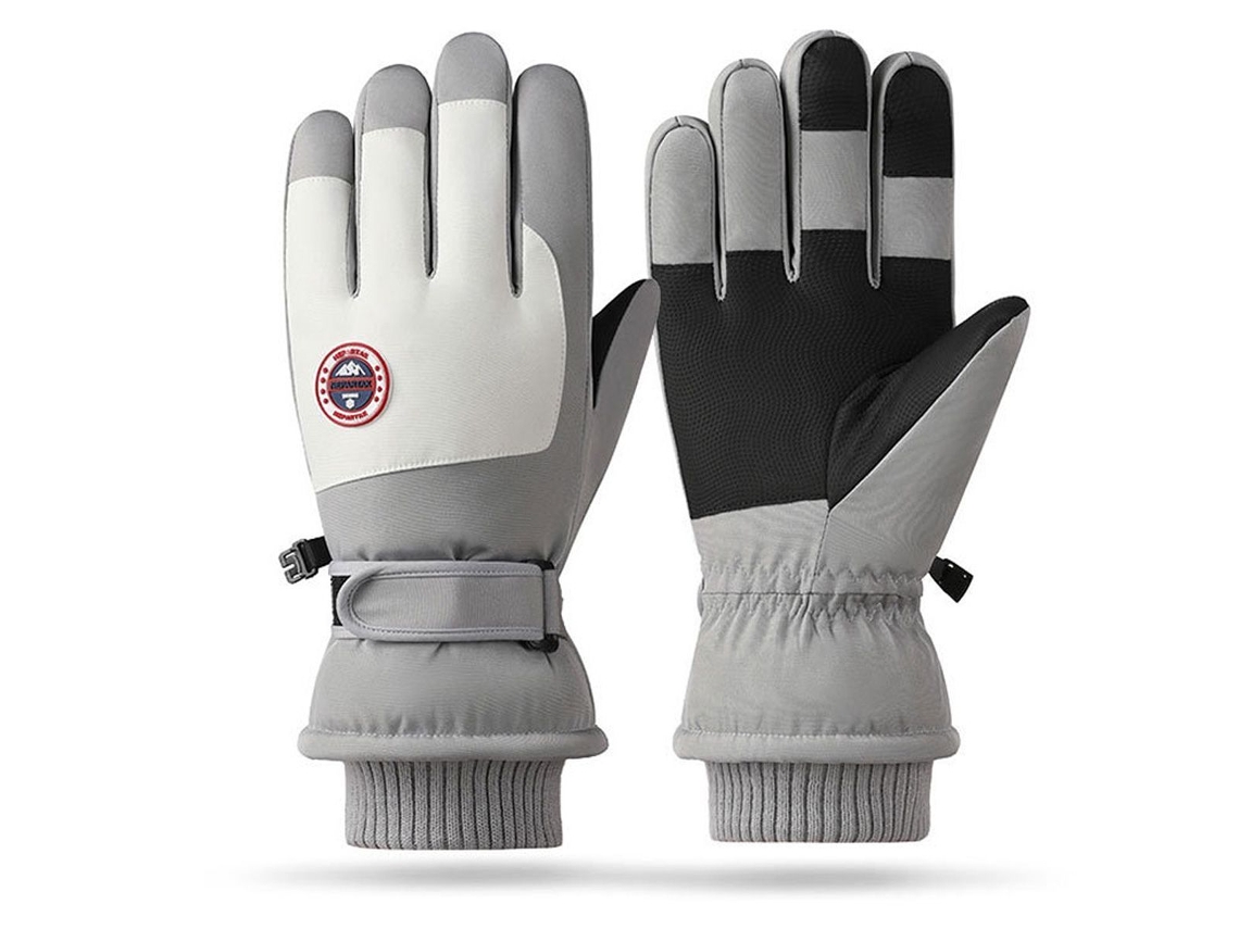 Luvas De Inverno Impermeáveis ​​para Mulheres, Luvas De Neve Quentes Para Meninos E Meninas, Brancas Klb Aquaforge