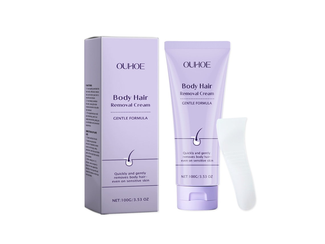 Creme Suave Eficaz Remoção Cabelo Corporal