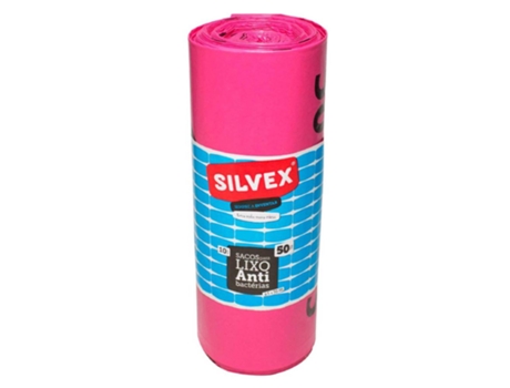 Sacos Lixo Anti-Bactérias 50 Lt SILVEX
