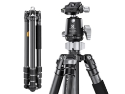 Tripé KF com Monopé de Carbono X284c4 + Cabeça Esférica Bh 36