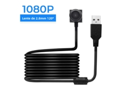 Webcam Mini Usb De 2 Megapixels (lente De 2,8 Mm E Resolução 1080p)