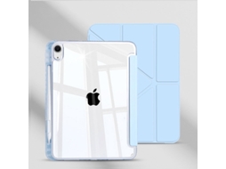 Capa Protetora Para Tablet Huawei Matepad 11 21/23/se11 Branca/azul Gelo, Alta Transparência, Dobrável Em 3y, Branca/azul Gelo. Yunzii